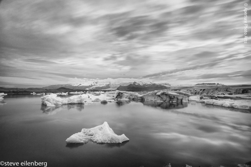 Jökulsárlón, Iceland. Glacial lagoon