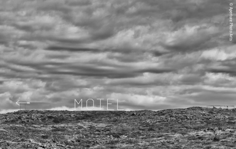 Motel Sign, Iceland
