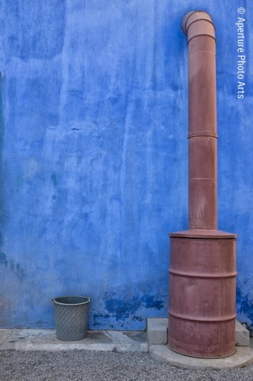 Diego Rivera and Frida Kahlo Studio. Blue stove, Mexico City, Architecture, artist museum, artists' museum, La Casa Azul