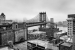 Brooklyn bridge from Brooklyn rooftop