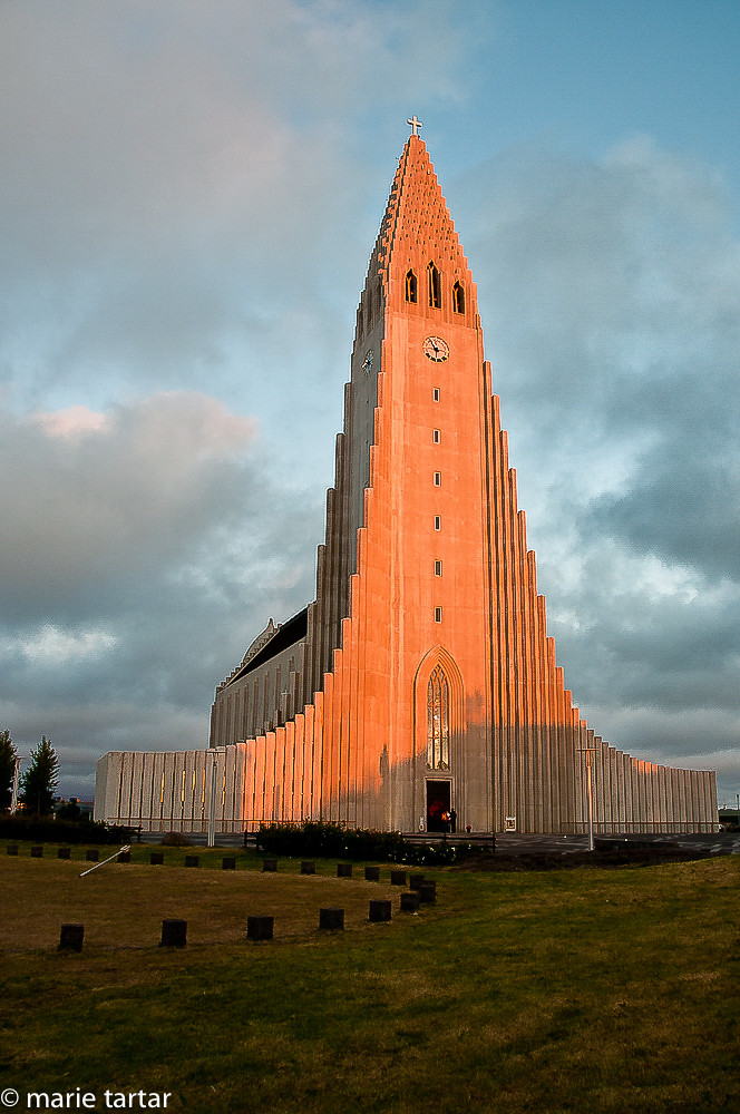 Hallgrimskirka in Reykjavik
