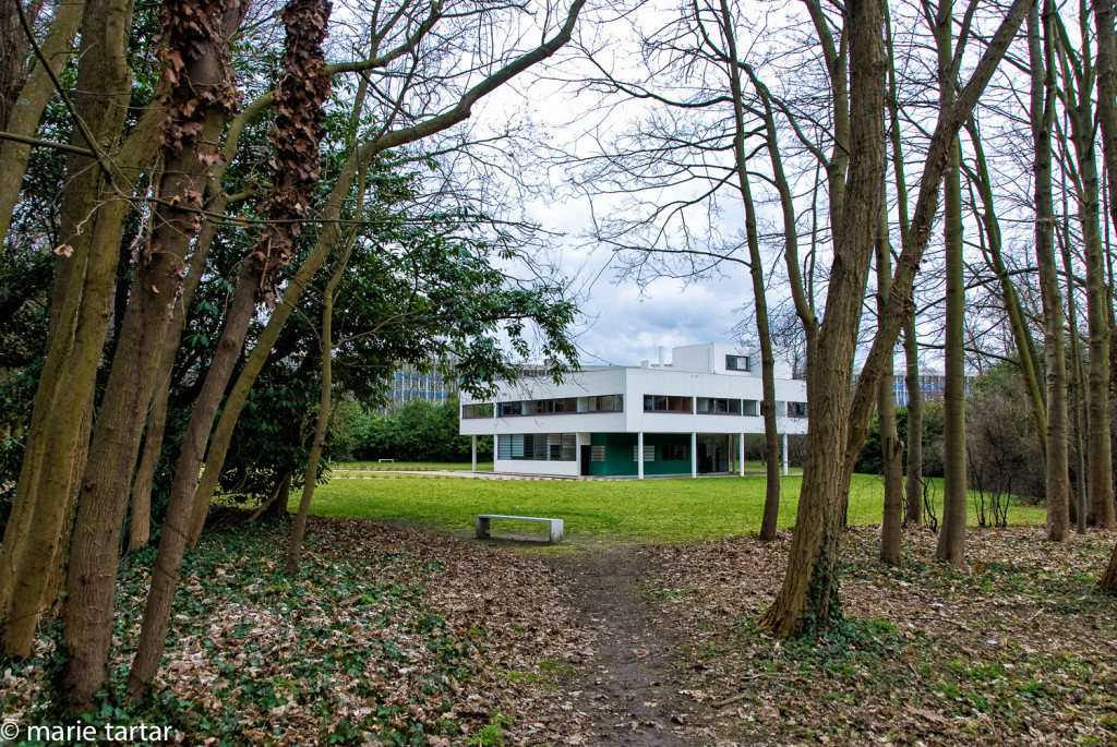 Villa Savoye in Poissy, France by Le Courbusier