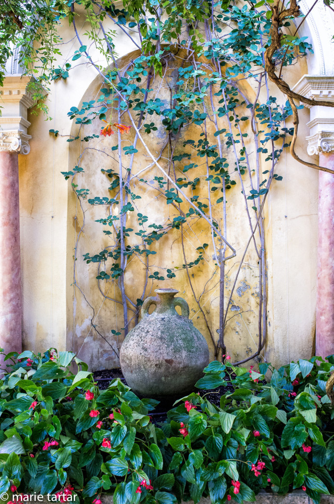 Fountain at Villa Ephrussi-Rothschild