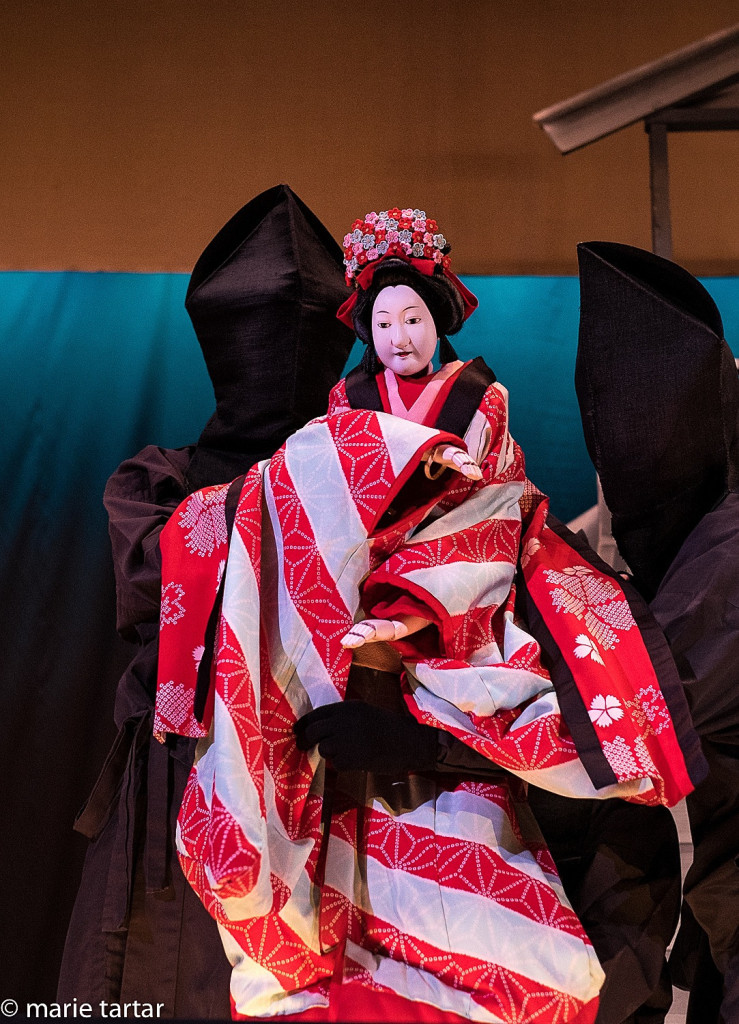 Bunraku puppet play at Gion Corner in Kyoto
