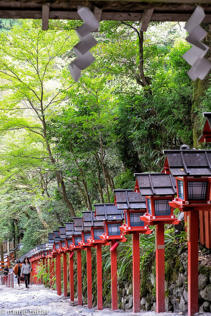 Kibune Shrine north of Kyoto