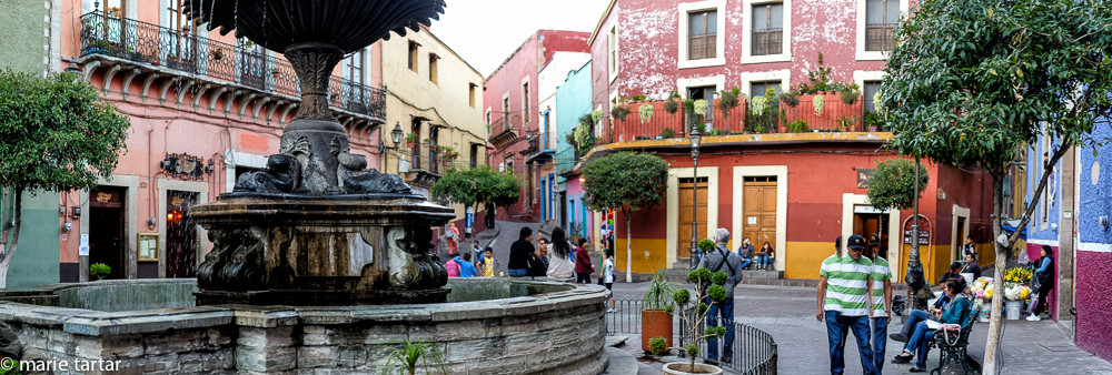 Fountains and plazas are plentiful in Guanajuato's historic center