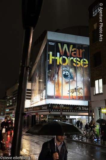 London, Marquee, warhorse, night, street, street photography