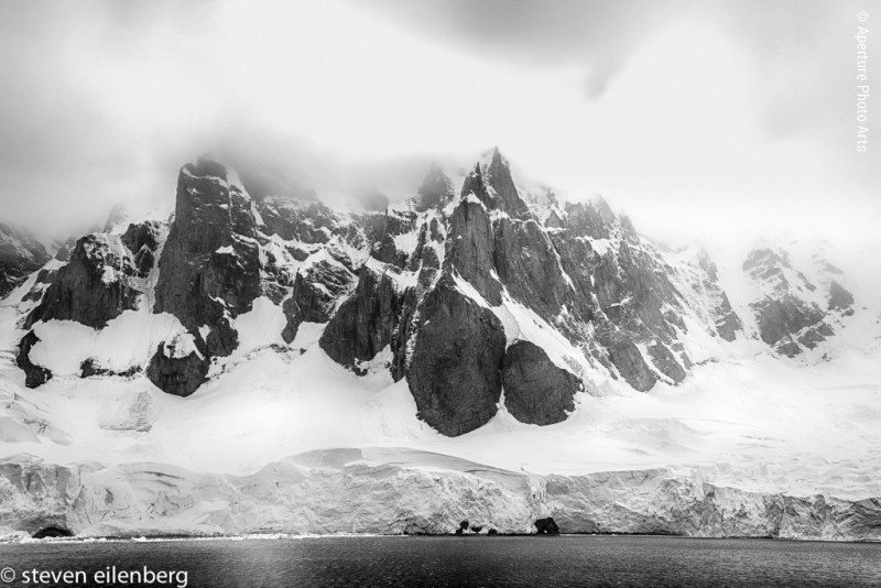 Granite Peaks And Clouds, antarctica
