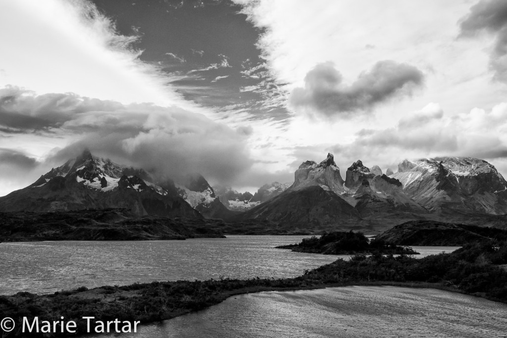 MT Patagonia 2015 B & W