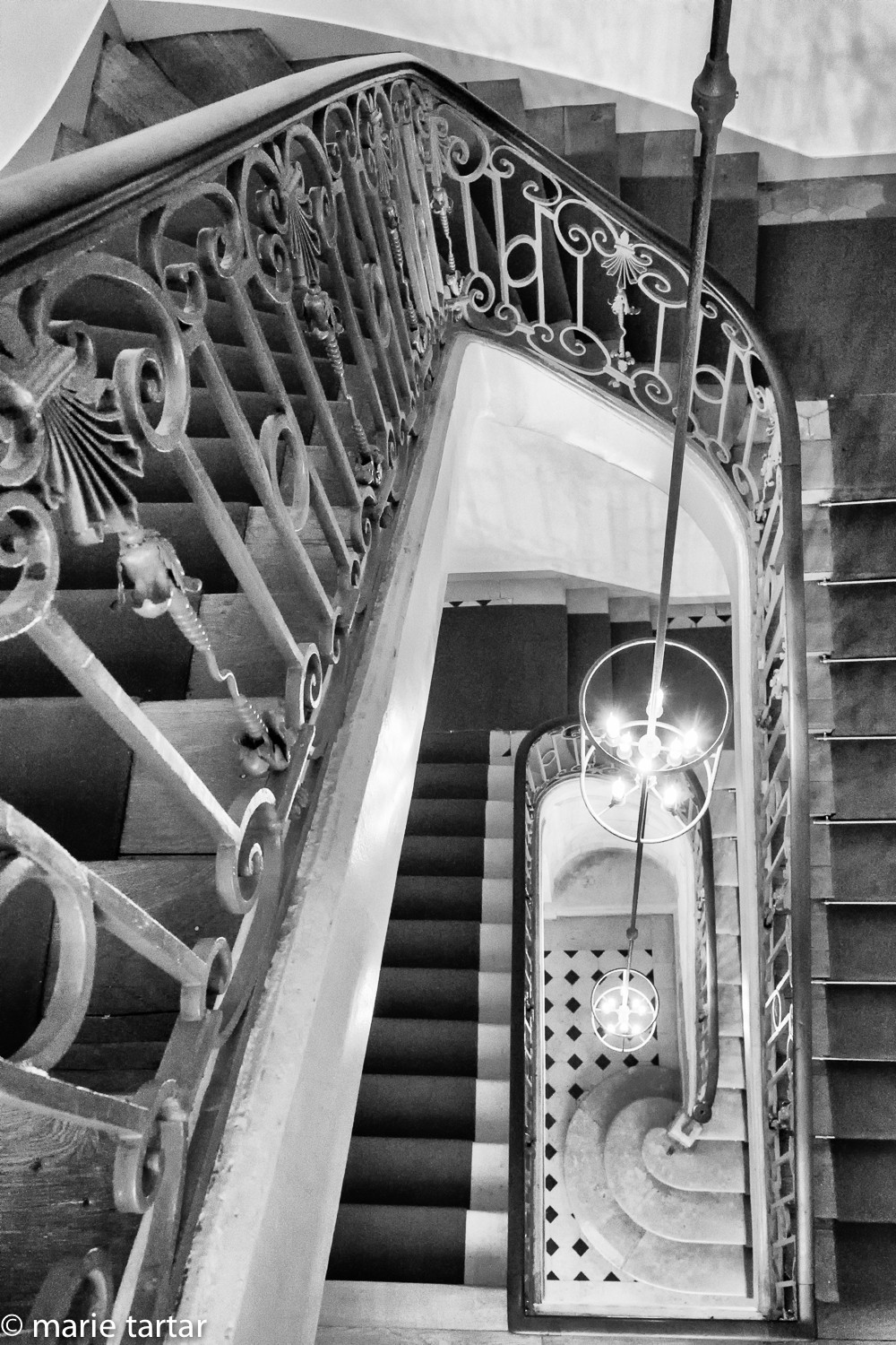Staircase at Maison Européene de la Photographie