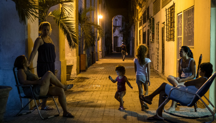 Life lived out on the street in Havana, Cuba