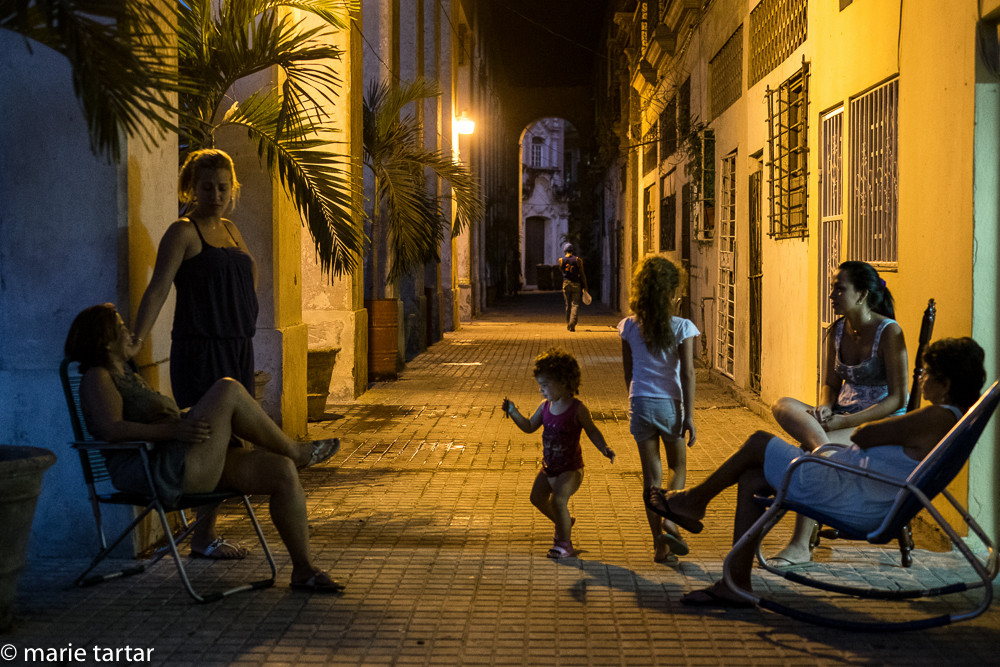 Life lived out on the street in Havana, Cuba