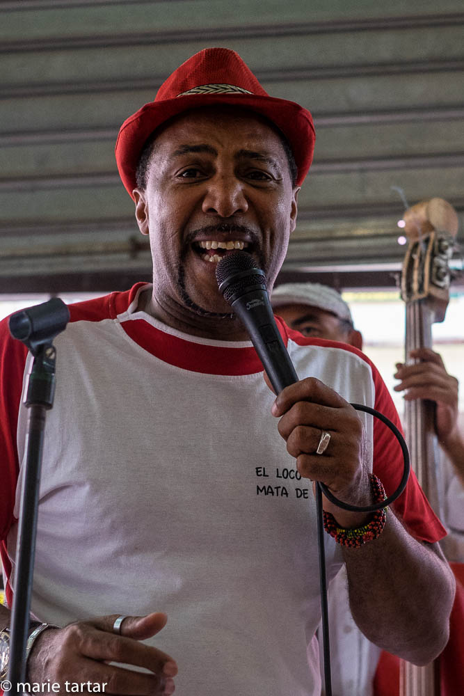 Cuban singer in Havana
