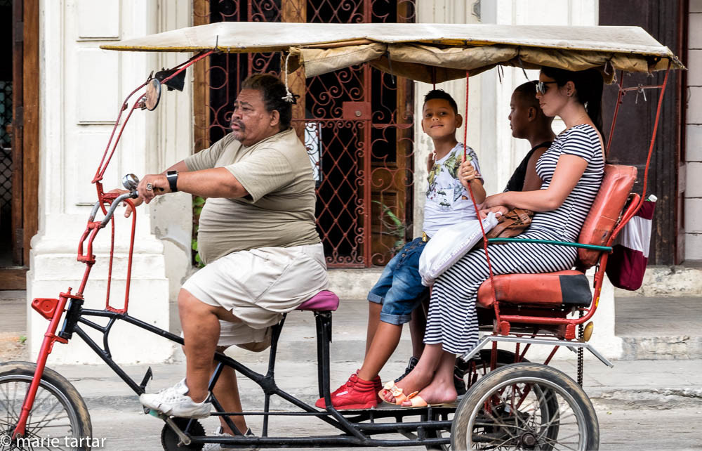 Pedi-cab in Havana