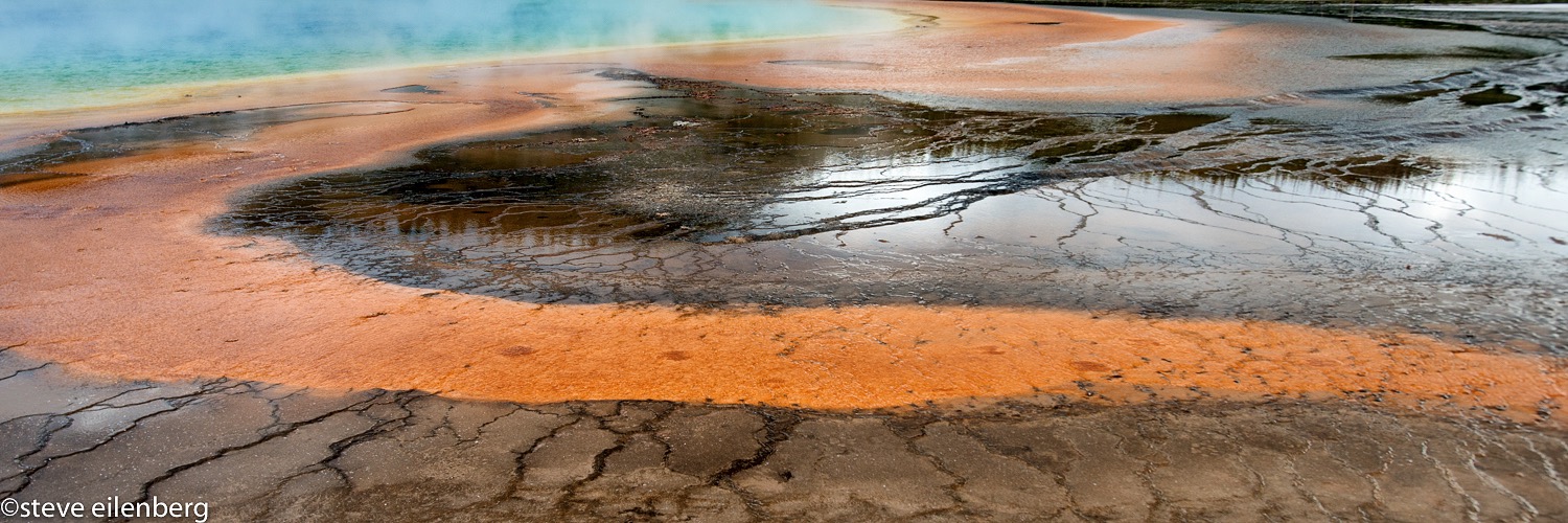 Grand Prismatic abstract II, Yellowstone National Park
