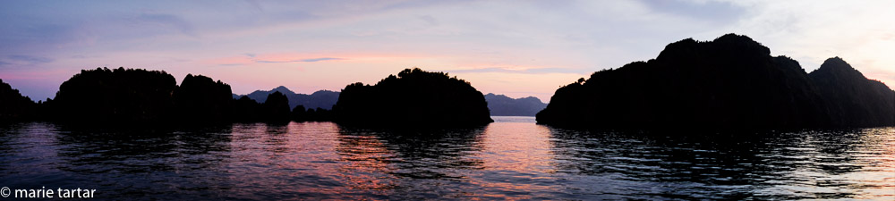 Indonesian sunset