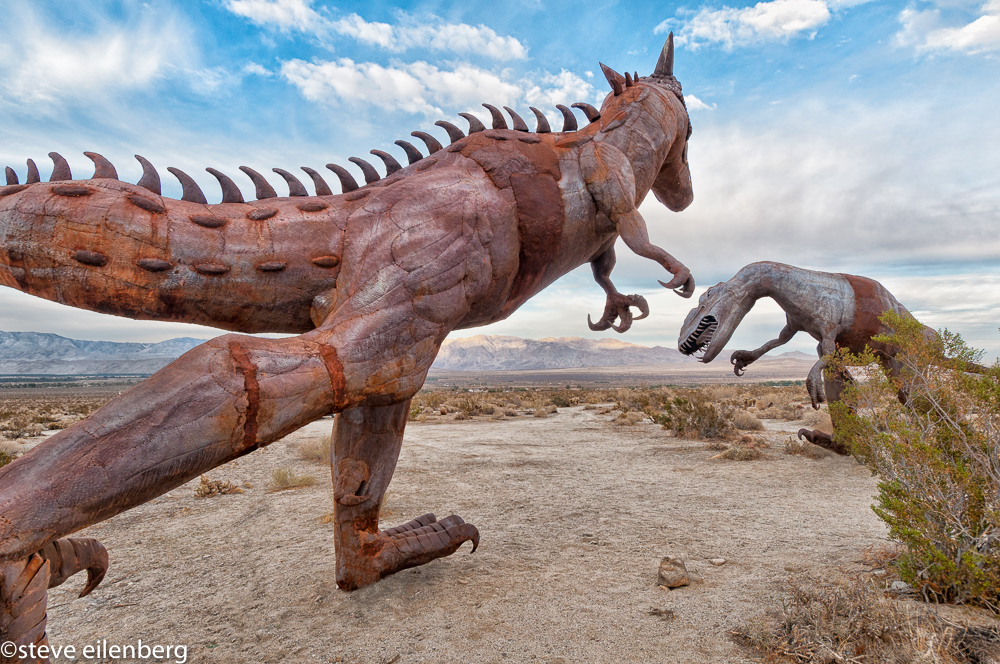More fun with dinosaurs in Anza Borrego State Park