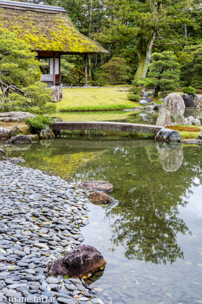 "Beach" of stones at Katsura Imperial Villa, Kyoto