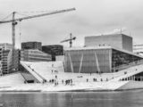 Oslo's harbor waterfront is undergoing a building boom, anchored by the Opera House
