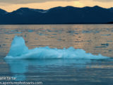 Arctic Svalbard iceberg landscape