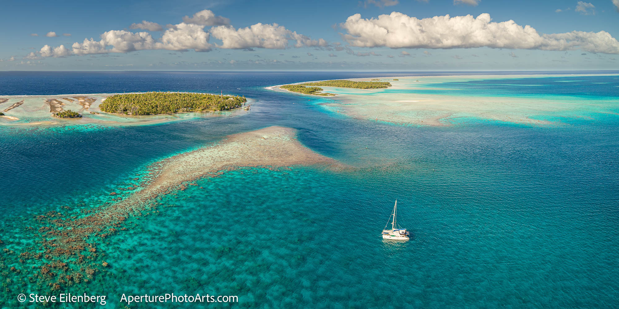 Island scene. French Polynesia