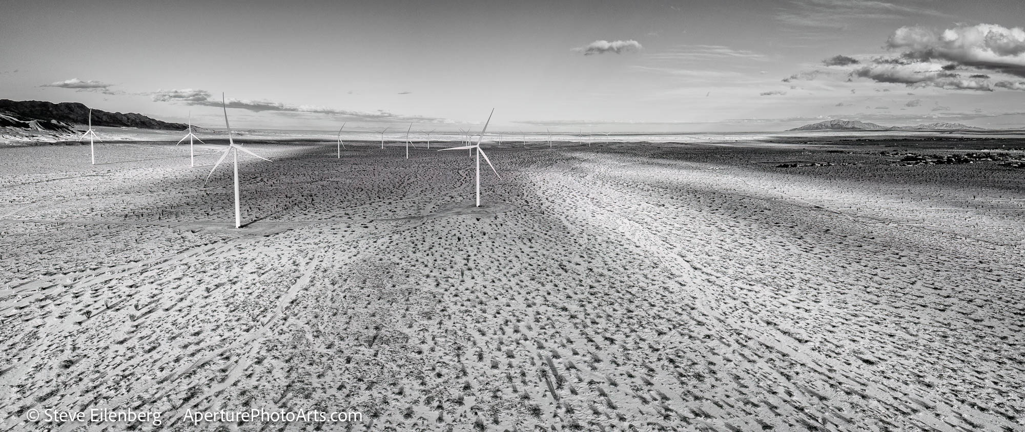 Wind farm. California